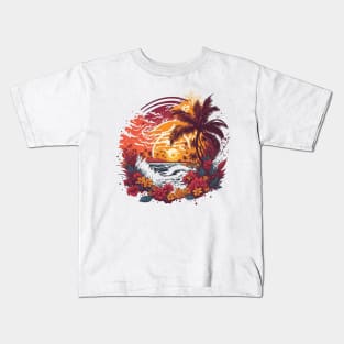 Hawaiian Summer Tee! Kids T-Shirt